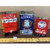 Image 1 : LOT OF 3 COLLECTIBLE TINS - DE LAVAL, AIRWAYS, TORONTO ELEVATORS