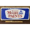 Image 1 : BENJAMIN MOORE PAINT ILLUMINATING ACRYLIC SIGN W / METAL FRAME - 16" X 36" 