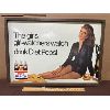 Image 1 : DIET PEPSI-COLA FRAMED CARDBOARD AD - 24" X 33"