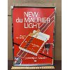 Image 1 : PLAYERS & DU MAURIER METAL FRAMED DOUBLE SIDED CARDBOARD HANGING ADS - 20" X 28"