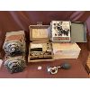 Image 1 : JOB LOT - VINTAGE CAR RADIO DIALS, HORN, METERS