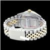 Image 3 : Rolex Men's Two Tone 14K Gold/SS, QuickSet, Roman Dial & Diam/Ruby Bezel