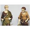 Image 2 : PAIR OF ROYAL DUX FIGURES 25 1/2" high,  C