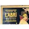 Image 2 : FRENCH CABERET POSTER Theater de L'Abri by