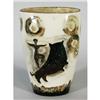 Image 1 : ADOLF DEHN CERAMIC VASE 11" high, incised
