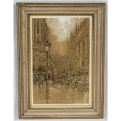 GEORGE WHARTON EDWARDS Piccadilly Circus 1