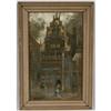 Image 1 : GEORGE WHARTON EDWARDS Ghent 20"x12" charc