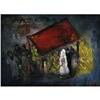 Image 2 : ISAACHAR RYBACK 9 1/2"x13" oil on canvas s