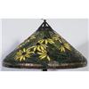 Image 2 : LEADED GLASS TABLE LAMP,