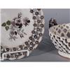 Image 2 : GERMAN FAIENCE OPEWORK BASKET together wit