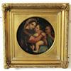 Image 1 : after RAPHAEL, MADONNA AND CHILD, 12" diam