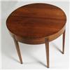 Image 3 : FEDERAL INLAID CHERRYWOOD CARD TABLE 36" w