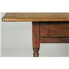 Image 2 : PINE AND MAPLE TAVERN TABLE with breadboar