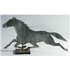 Image 1 : SHEET METAL HORSE WEATHERVANE 31" long, la