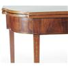 Image 2 : FEDERAL INLAID MAHOGANY CARD TABLE with be