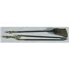 Image 2 : PAIR OF DOUBLE LEMON FIREPLACE TOOLS, 33"