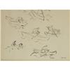 Image 2 : JOHN MARIN 10"x8" pencil sketch of boaters