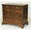 Image 1 : GEORGE II BURL WALNUT CHEST with crossband