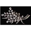 Image 1 : PLATINUM AND DIAMOND BROACH 67mm long, com