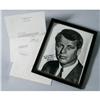 Image 1 : ROBERT F. KENNEDY SIGNED PHOTO together wi