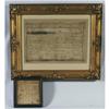 Image 1 : NEEDLEWORK SAMPLER, 10"x16", dated 1831, t