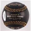 Image 2 : VLADIMIR GUERRERO JR SIGNED BLACK OML BASEBALL (JSA COA)