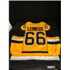 Image 1 : MARIO LEMIUEX SIGNED PITTSBURGH PENGUINS CCM VINTAGE JERSEY (AL COA)