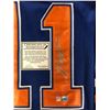 Image 2 : MARK MESSIER SIGNED EDMONTON OILERS CCM VINTAGE JERSEY (AL COA)