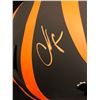 Image 3 : CHAD JOHNSON SIGNED BENGALS FULL-SIZE ECLIPSE ALTERNATE SPEED HELMET (BECKETT COA)