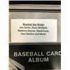 Image 1 : BASEBALL STARS BINDER (JOE CARTER, DAVE WINFIELD, DAVID CONE + MORE)