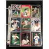 Image 2 : BASEBALL STARS BINDER (BARRY BONDS, CAL RIPKEN JR., GREG MADDUX + MORE)