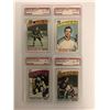 Image 1 : 1976 O-PEE-CHEE GRADED HOCKEY CARD LOT