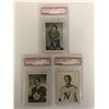 Image 1 : 1970 OPC DECKLE EDGE GRADED HOCKEY CARD LOT