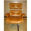 Image 5 : Leather And Aluminum Lounge Chair Herman Miller