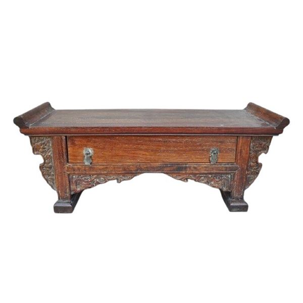 Chinese Huanghuali Wood Desk Qing