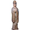 Image 1 : Chinese Pottery Painted Terracotta Statue