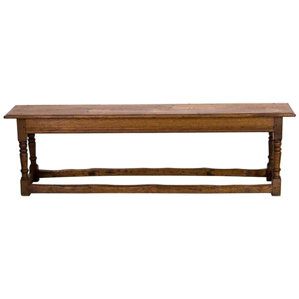 Oak Wood Joint Bench English