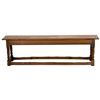 Image 1 : Oak Wood Joint Bench English