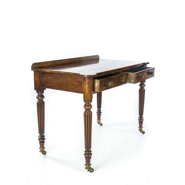 Mahogany Wood Writing Table English