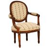 Image 1 : Walnut Wood Victorian ArmChair English