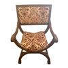 Image 1 : Walnut Wood And Upholstery ArmChair French