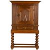 Image 1 : Oak Wood Cabinet Louis XIII