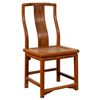 Image 1 : Chinese Rattan Wood Side Chair