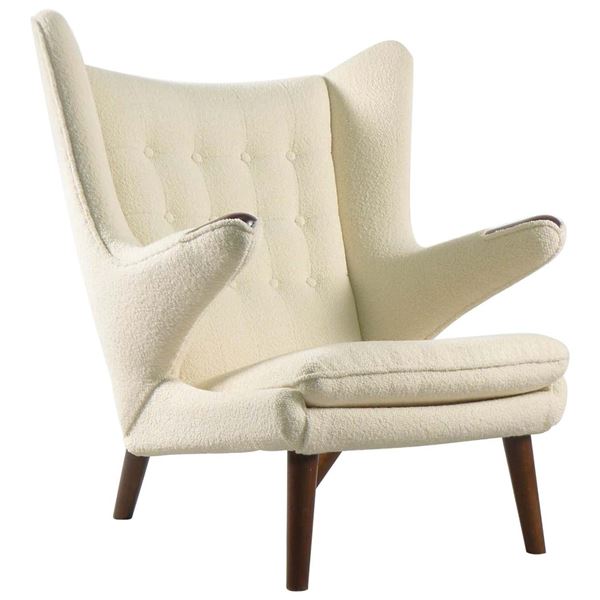 Beech Wood And Wool Papa Bear Chair