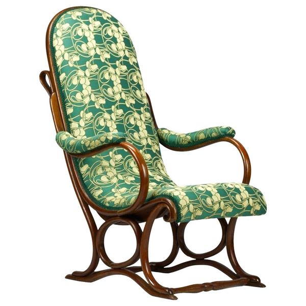 Bentwood And Upholstery ArmChair