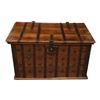 Image 1 : Teak Wood And Matel Storage Box Indian