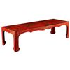 Image 1 : Rare Chinese Lacquer Wood Gilt Table Qing