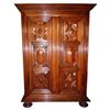 Image 1 : Walnut Wood Cabinet Louis XIV