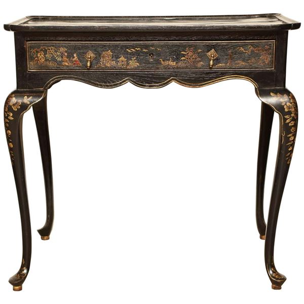 Lacquered Wood Table English