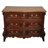 Image 1 : Walnut Wood And Bronze Commode